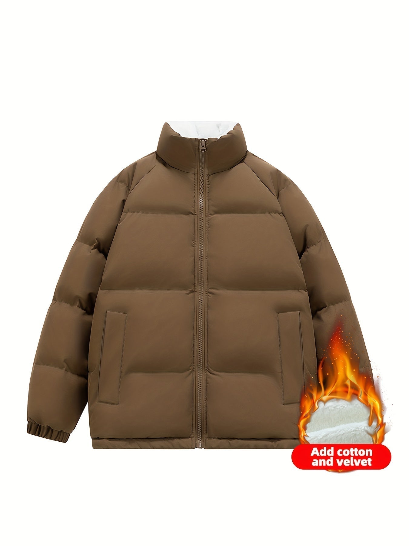 Elegante Polyester Fleece Outdoor Winterjacke für Damen | Ideal für den Winter