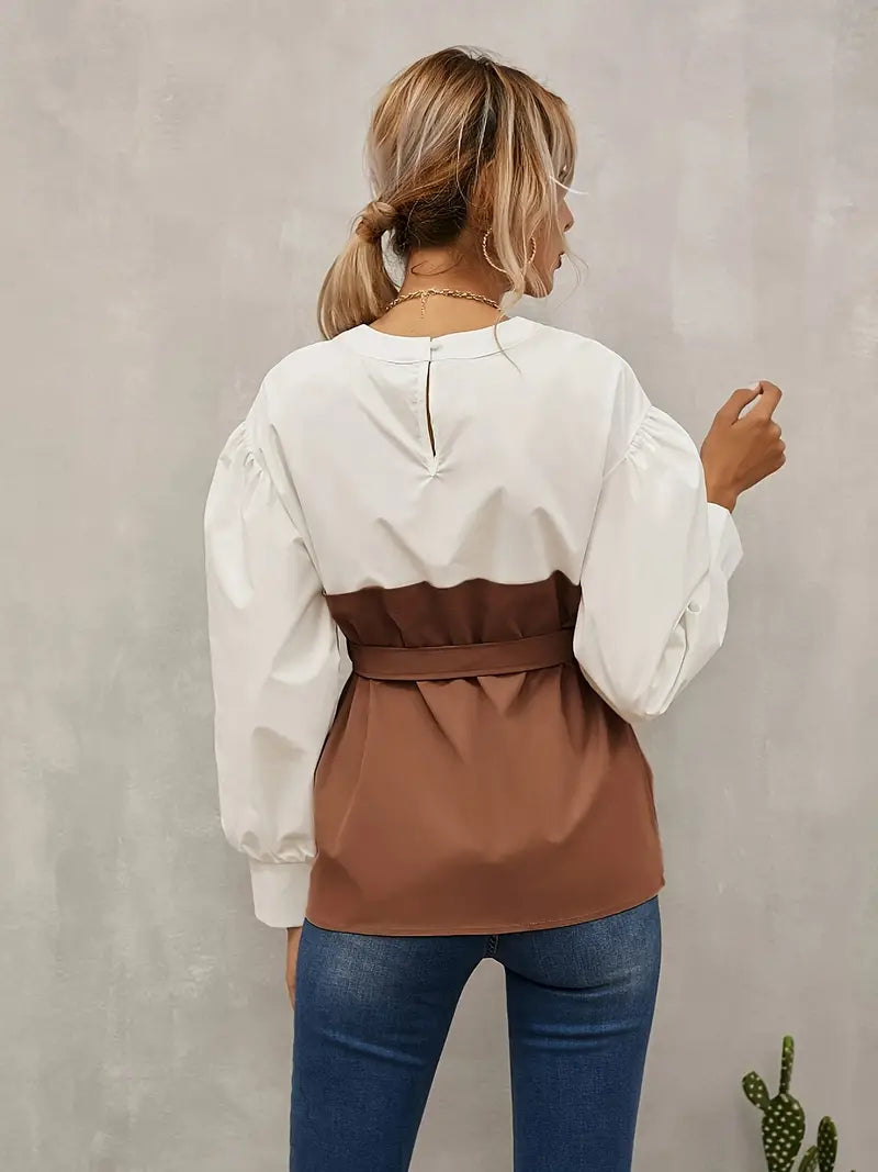 Brox® | Balance-Bluse im Farbblock-Design