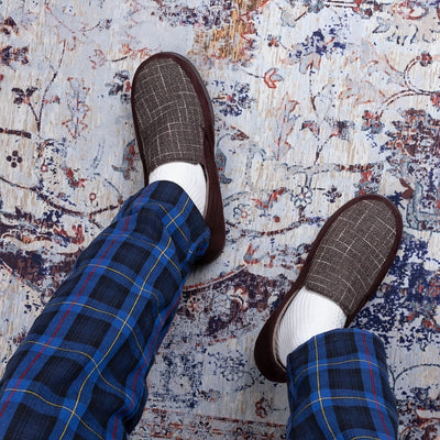 Fudus | Bequemer Leichter Herren Hausschuh Mit Viskoelastischem Schaum