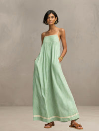 Janne | Sommer-Maxikleid in Grün