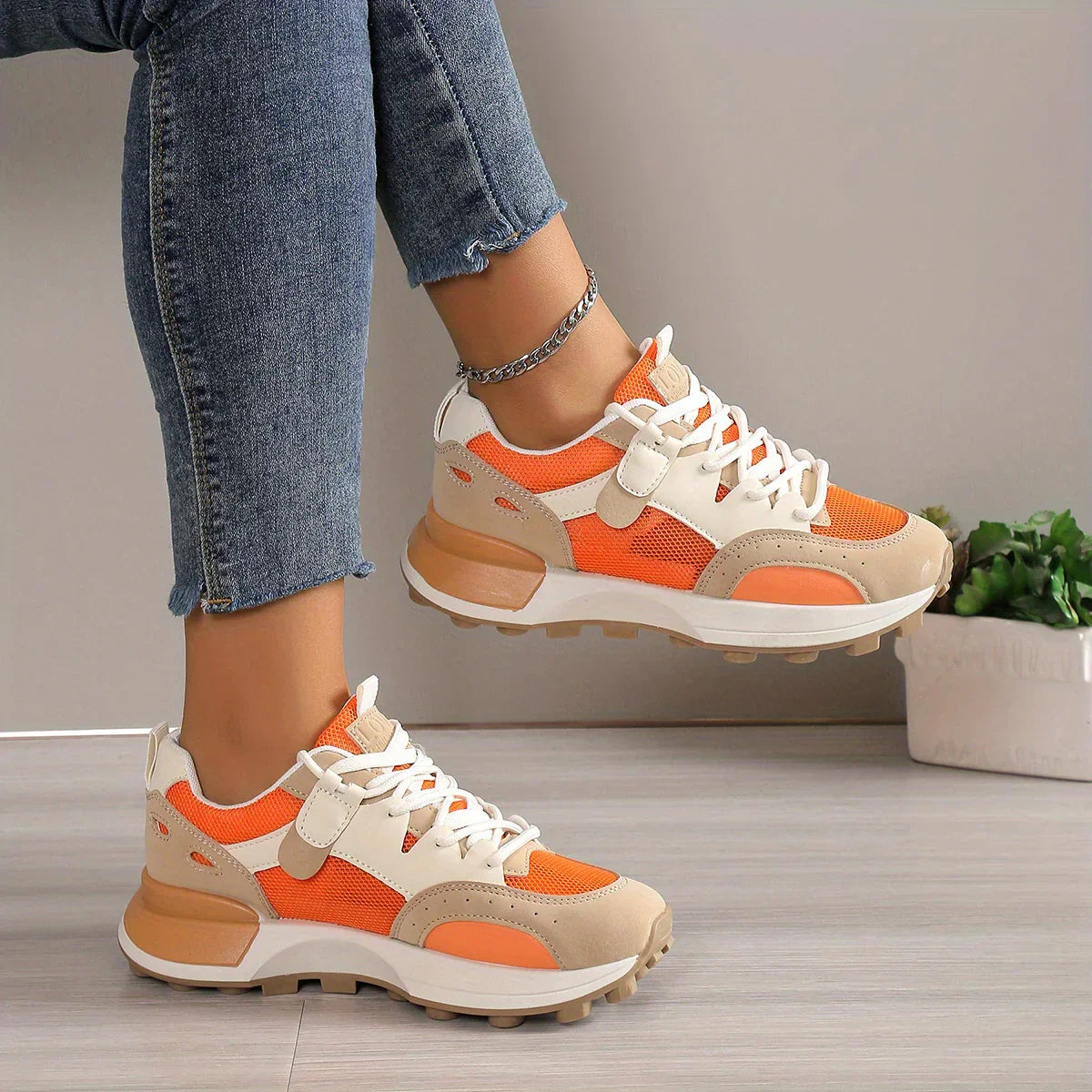 Enolara | Atmungsaktive Sport-Trainer -  Komfortabel & Rutschfestes Design