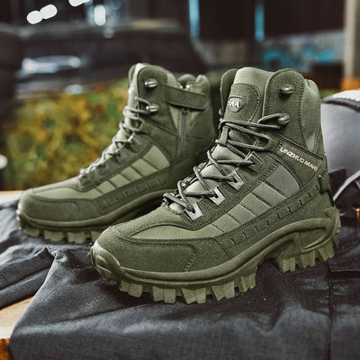 Matthew | Elite-Armeestiefel aus echtem Leder und wasserdicht für unverwüstliche Gefährten