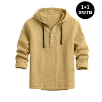 ANGELI | Luxus-Kapuzenshirt in Khaki