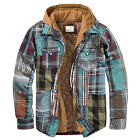 Flynn - Schicke Jacke mit Kapuze in Hellblau