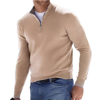 Eliott - Moderner Pullover in Khaki