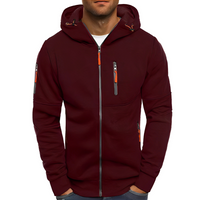 Miller - Angenehme Herrenjacke in Dunkelrot