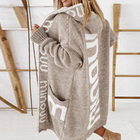 Allegra - Damencardigan in Beige