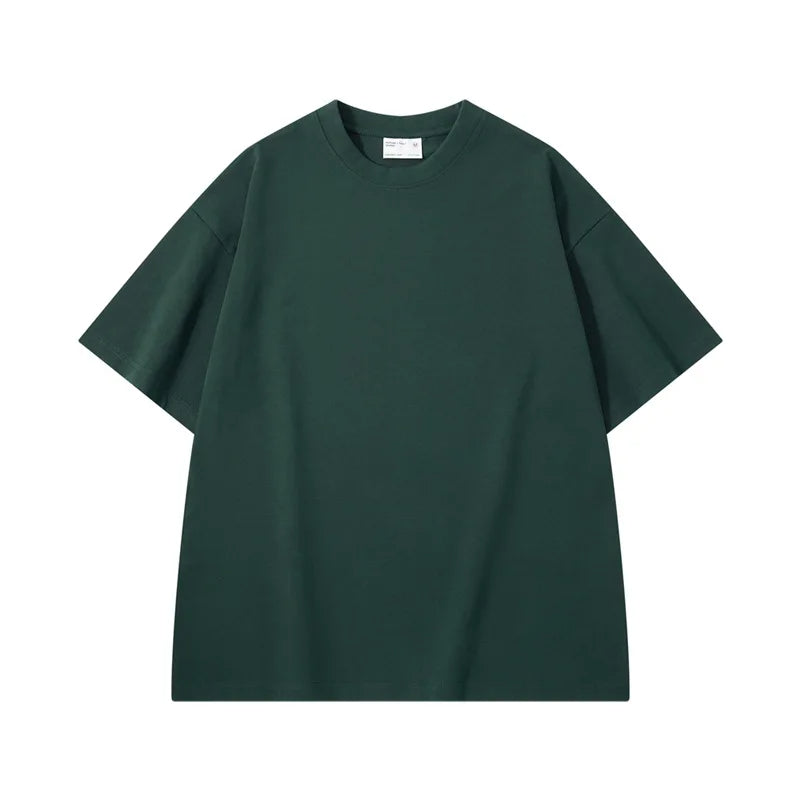 Männer Oversized Lose Kurzarm Shirt