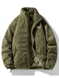 Freddy™ - Klassische Cordjacke für zeitlose Eleganz in Grün