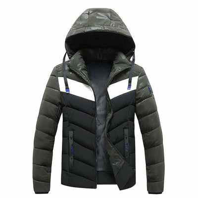 Logan - wasserdichte winterjacke mit kapuze