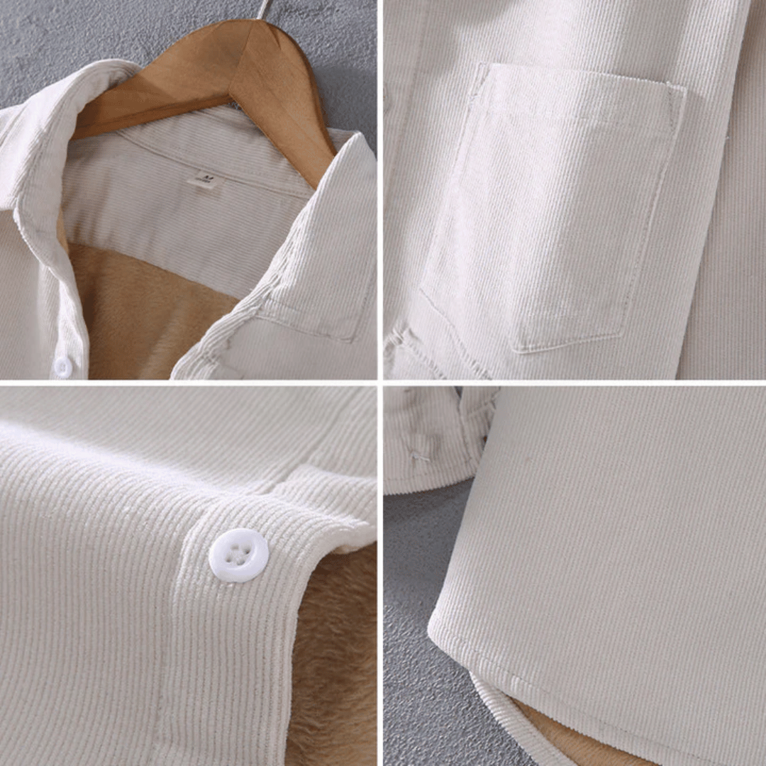 Sheryl | Flauschiges, warm gefüttertes T-Shirt für kuschelige Momente