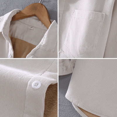 Sheryl | Flauschiges, warm gefüttertes T-Shirt für kuschelige Momente