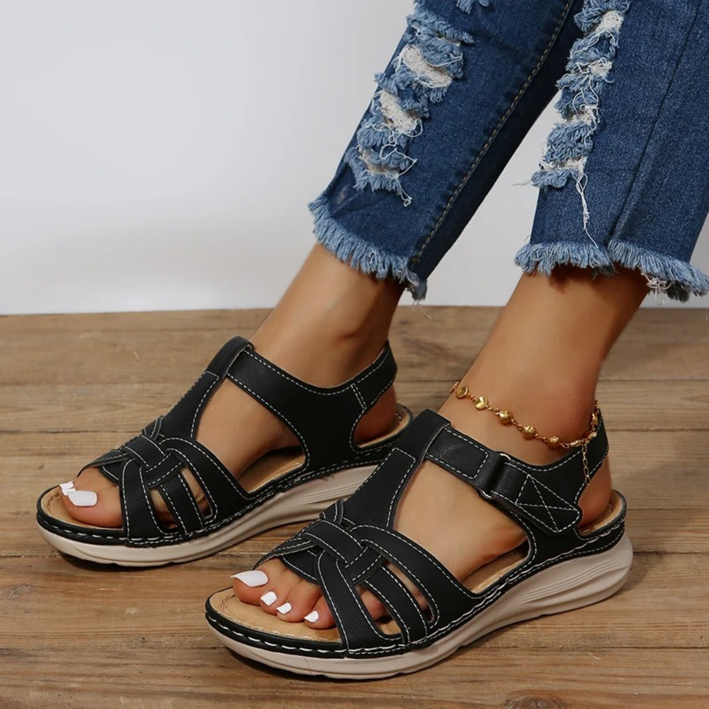 Fudus | Trendige Orthopädische Sommer Sandalen