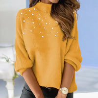Lottie - Pullover für Damen in Senfgelb