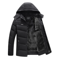 Fleece-Parka - LOTHAR in Schwarz