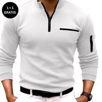 ALEXANDER – Der Premium-Herrenpullover 2025 in Weiß