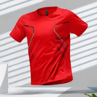 Dane - Bequemes T-Shirt in Rot