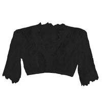 Bonnie - Dirndlbluse im modernen Look in Schwarz