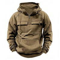 CLIFTON - Robuster Tactical Hoodie in Khaki