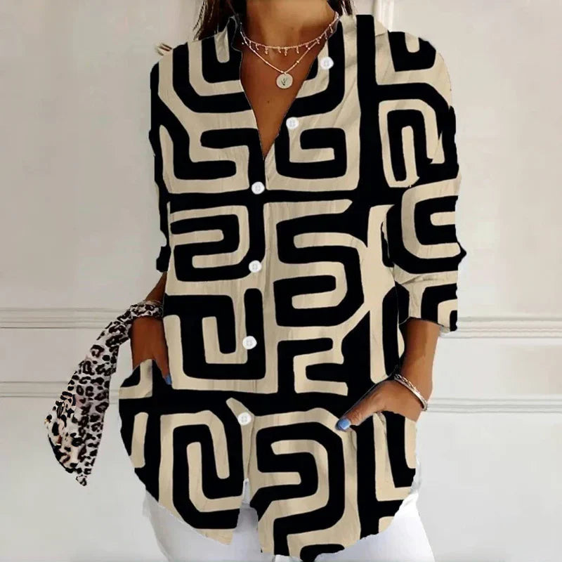 Stella | Bluse Damen aus 100% Baumwolle