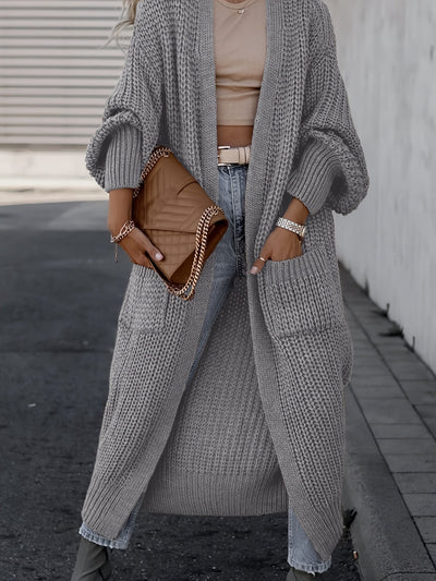 Giana - Bequeme Strickjacke aus Wolle mit praktischen Taschen für Damen
