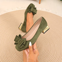 Aleraen | Damen Absatzschuhe Modisch Freizeit Elegant Komfort Modern in Militärgrün