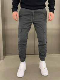 Matthis | Cargo Jogger Fit in Grijs