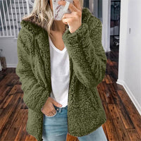 Celandine - Trendige Kapuzenjacke in Grün