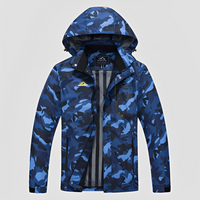 Febous - Trendige Winterjacke für Herren in Blau
