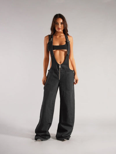 Fudus | Tiefende Jeans Overalls