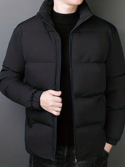 Stilvolle gepolsterte lässige Winterjacke für Herren | Ideal für den Winter