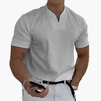 Herrenpoloshirt Moderne Stil Elegant für Entspannte oder Stilvolle Erscheinung in Hellgrau
