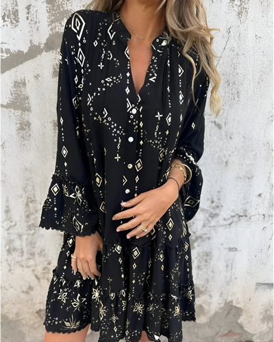 Nore | Festliches Damenkleid aus Atmungsaktivem Stoff