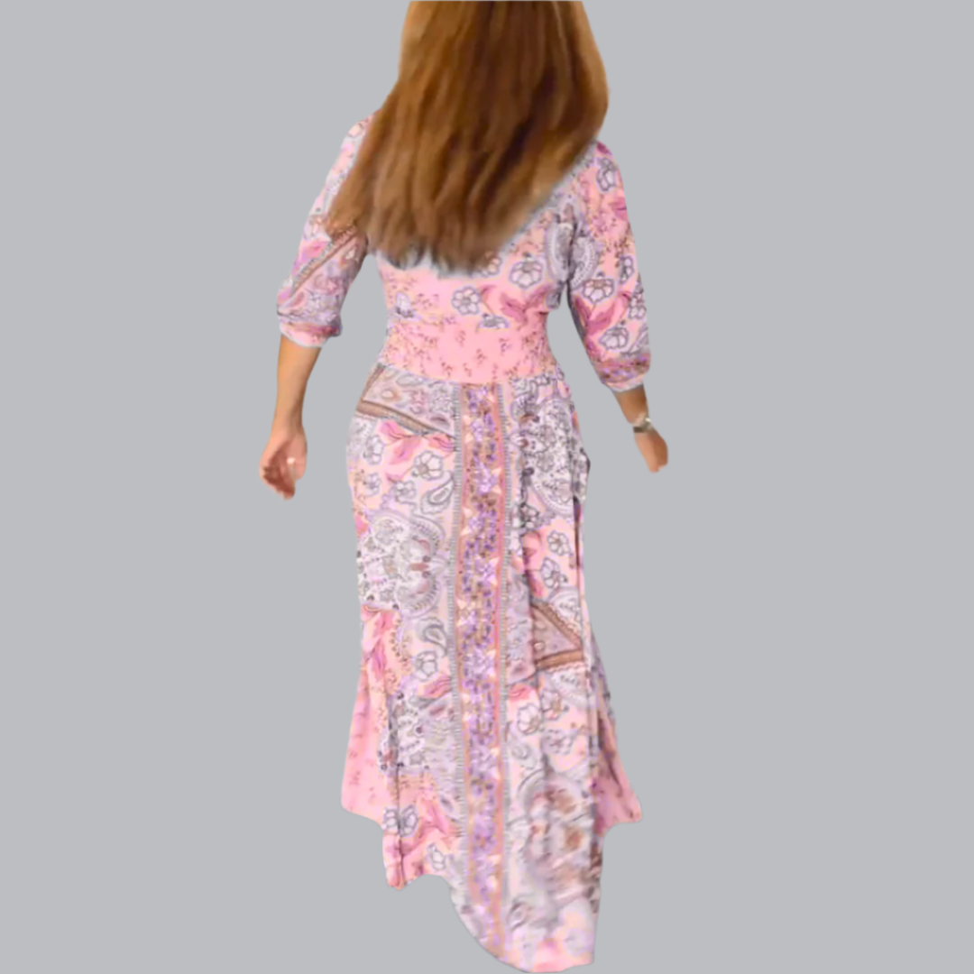 Marga™ | Elegantes Sommerkleid mit V-Ausschnitt