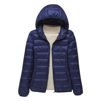 NOLA – Ultraleichte wattierte Jacke in Marine blau