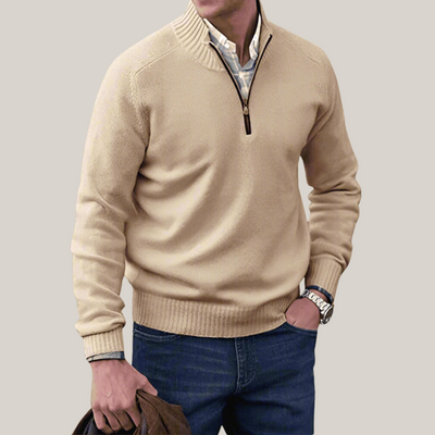 Leander™ | Pullover mit Reißverschluss