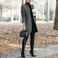 Jazmin - Bequemer Blazer in Grau