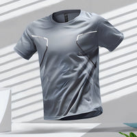 Dane - Bequemes T-Shirt in Grau