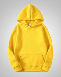 Aiden | Herren Lässiger Oversized Pullover mit Kapuze in Gelb