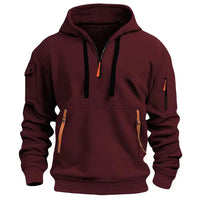Nils | Stylischer Hoodie in Rot