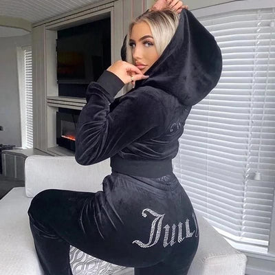Trendiger Y2k-Juicy-Trainingsanzug - Joyline