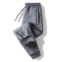 Theo - Bequeme und warme Hose in Hellgrau