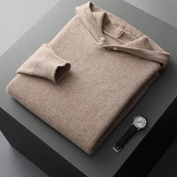 Morris - Kapuzen-Sweatshirt für Männer in Braun