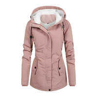 Hilary - Schicke und bequeme Kapuzenjacke in Rosa