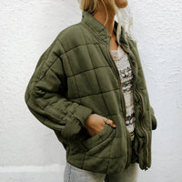 Sophia™  | Luxuriöse Steppjacke in Grün