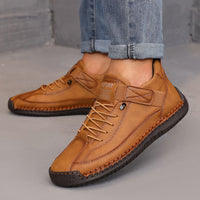 Luke | Herren Elegante Outdoor Schuhe Komfort Robust Vielseitig Modern in Khaki
