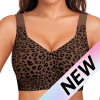 Mona | Bügelloser Daily Push-Up BH in Dark Brown Leopard