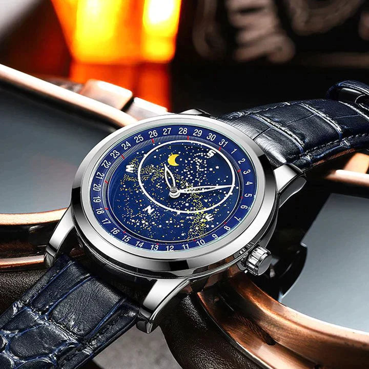 Kosmos | Sternenhimmel Scheibe leuchtend