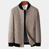 Ludjic| Elegante Winterjacke für Männer in Braun