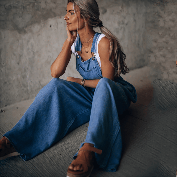 Fudus | Damen Jumpsuit Aus Denim